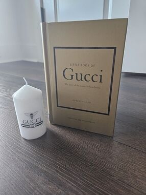 Gucci Little Book Of Style Coffee Table Book With Handmade Unscented Candle Set